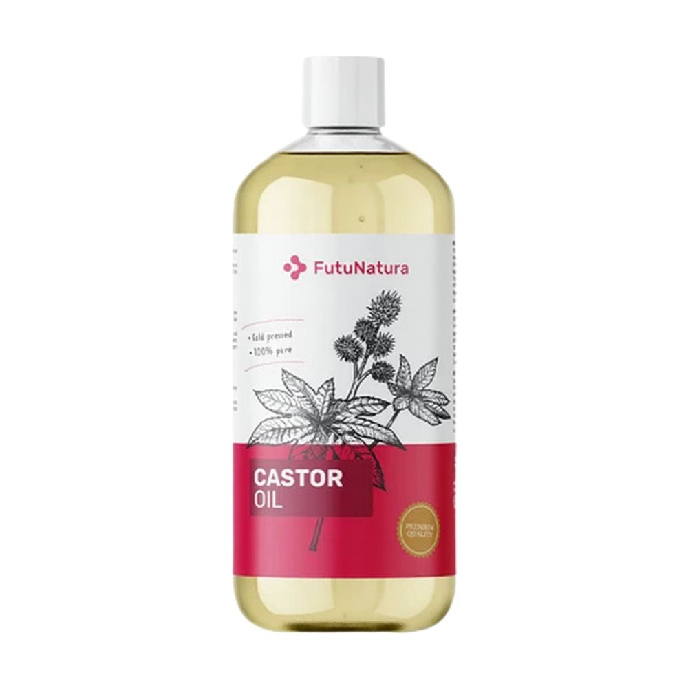 FutuNatura 100 % Rizinusöl zur Haar- und Kopfhautpflege · 500 ml