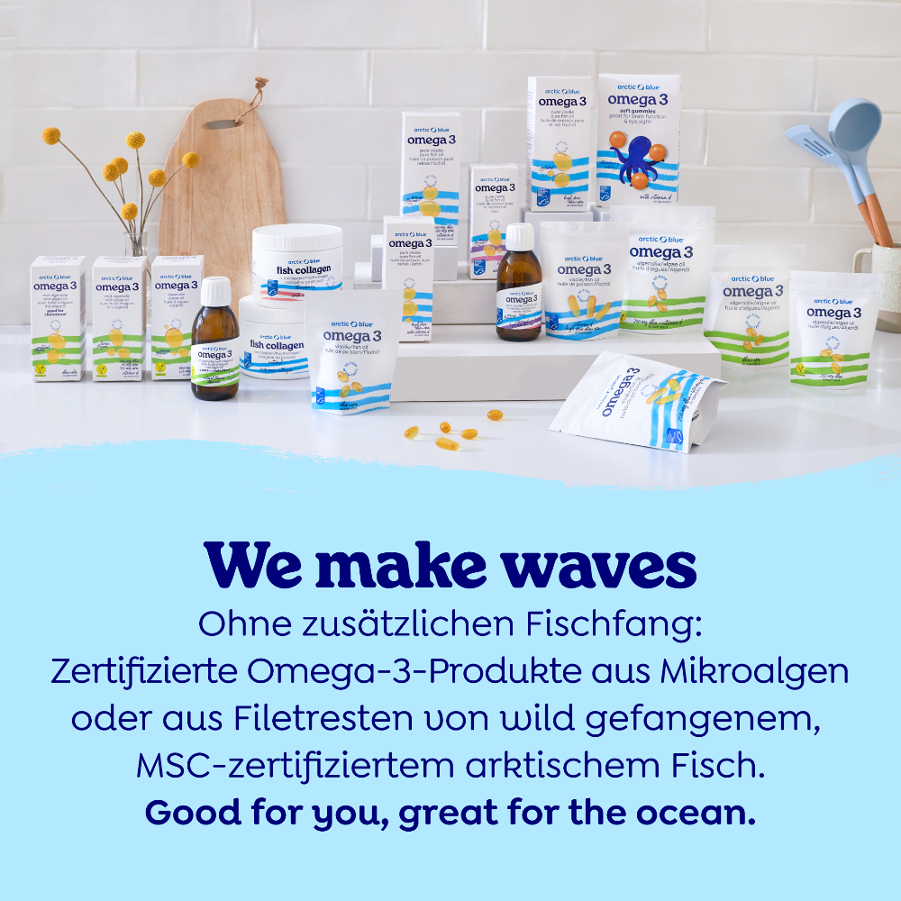 Arctic Blue | Omega 3 Algenöl DHA - Vegan - 60 Weichkapseln – Bild 8