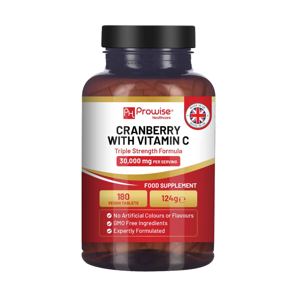 Prowise Healthcare Cranberry mit Vitamin C 30.000 mg · 180 Tabletten