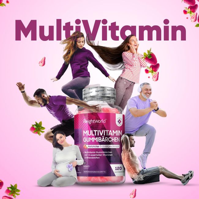 WeightWorld Multivitamin Gummibärchen · 120 Stück – Bild 3