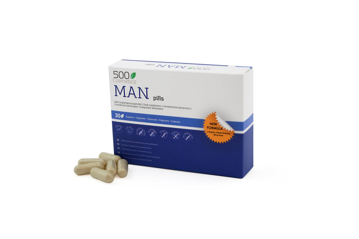 500Cosmetics Man Pills zur Steigerung der Virilität