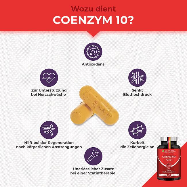 Nutrimea PREMIUM COENZYM Q10 – Bild 2