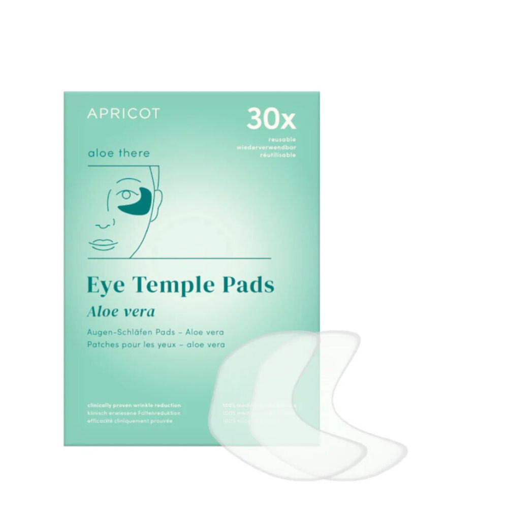 APRICOT Augen-Schläfen Pads "aloe there" mit Aloe Vera · 30 Behandlungen