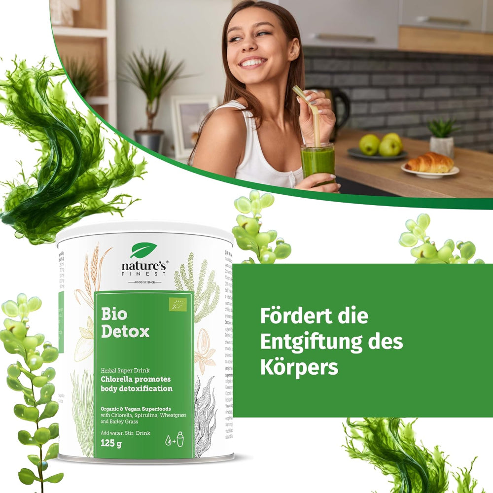 Nature's Finest Bio Detox Mix · Superfood Mixpulver zur Entgiftung des Körpers – Bild 4