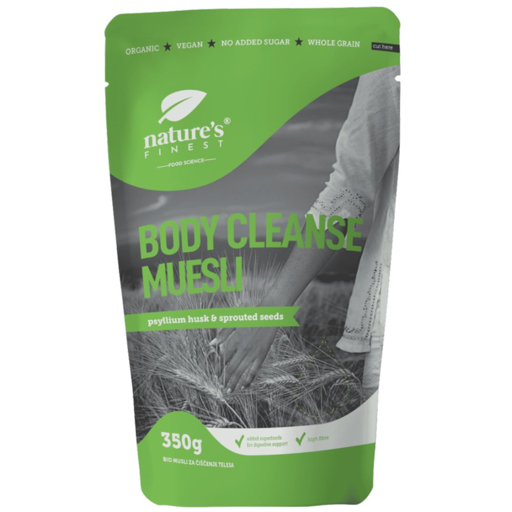 Nature's Finest Bio Müsli zur Körperentgiftung · 350g