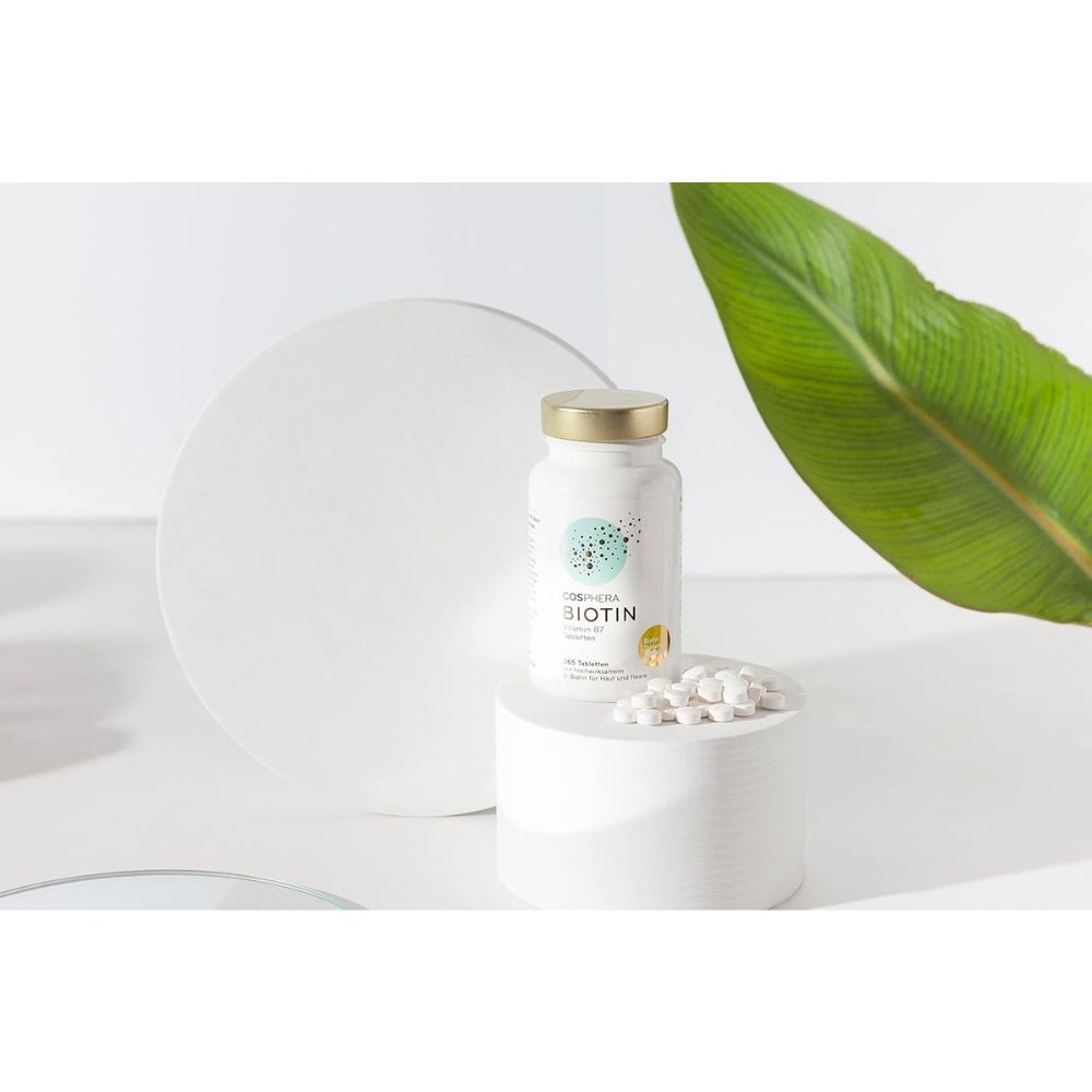 Cosphera Biotin Tabletten für Haut und Haare · 365 Stück – Bild 3