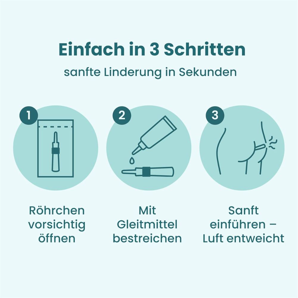 Fuchsi | Blähhilfe für Babys zur Unterstützung bei Darmgasen - 10 Stück