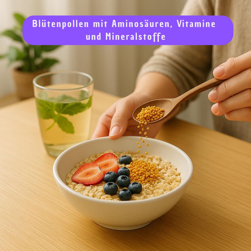 Little Bee Fresh Blütenpollen mit Aminosäuren, Vitamine und Mineralstoffe · 130g – Bild 2