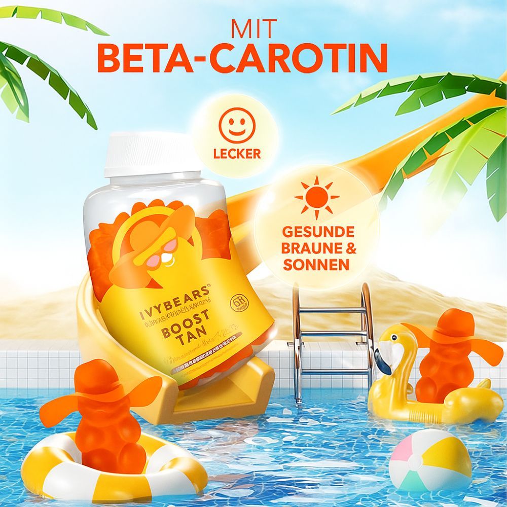 IvyBears Boost Tan · Gummibärchen für eine natürliche Sommerbräune – Bild 2