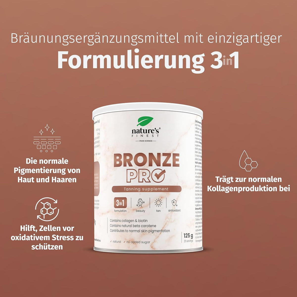 Nature's Finest Bronze PRO Bräunungs-Booster – Bild 2