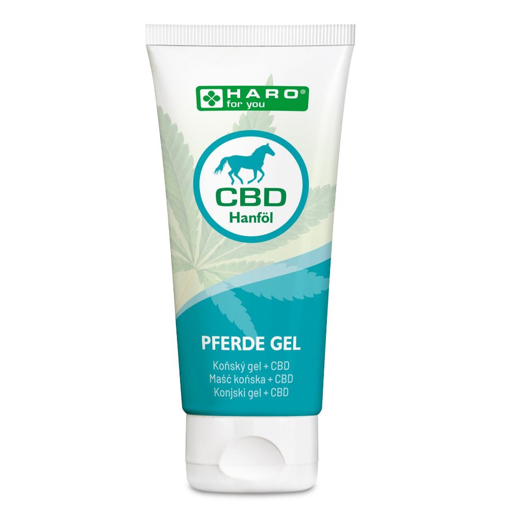 Haro CBD Hanföl · Pferde Gel Erfrischend nach dem Sport! · 100ml