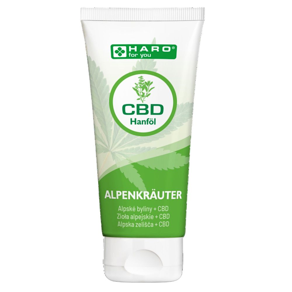 Haro CBD Hanföl · Alpenkräuter Gel · 100ml