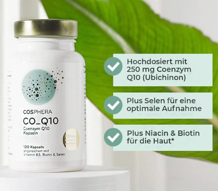 Cosphera Coenzym Q10 Kapseln · 120 Stück – Bild 2