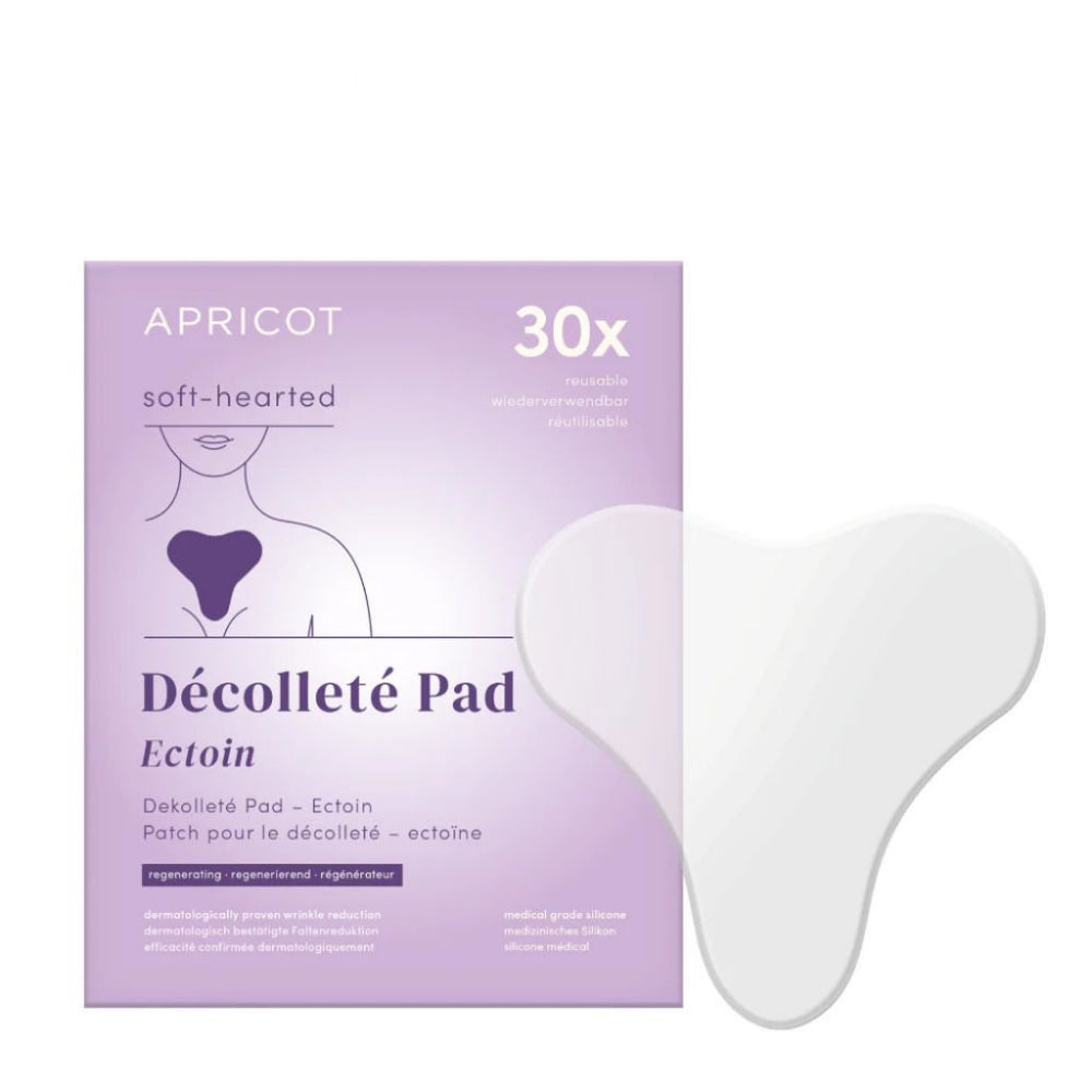 APRICOT Dekolleté Pad mit Ectoin · Wiederverwendbar · 30 Behandlungen