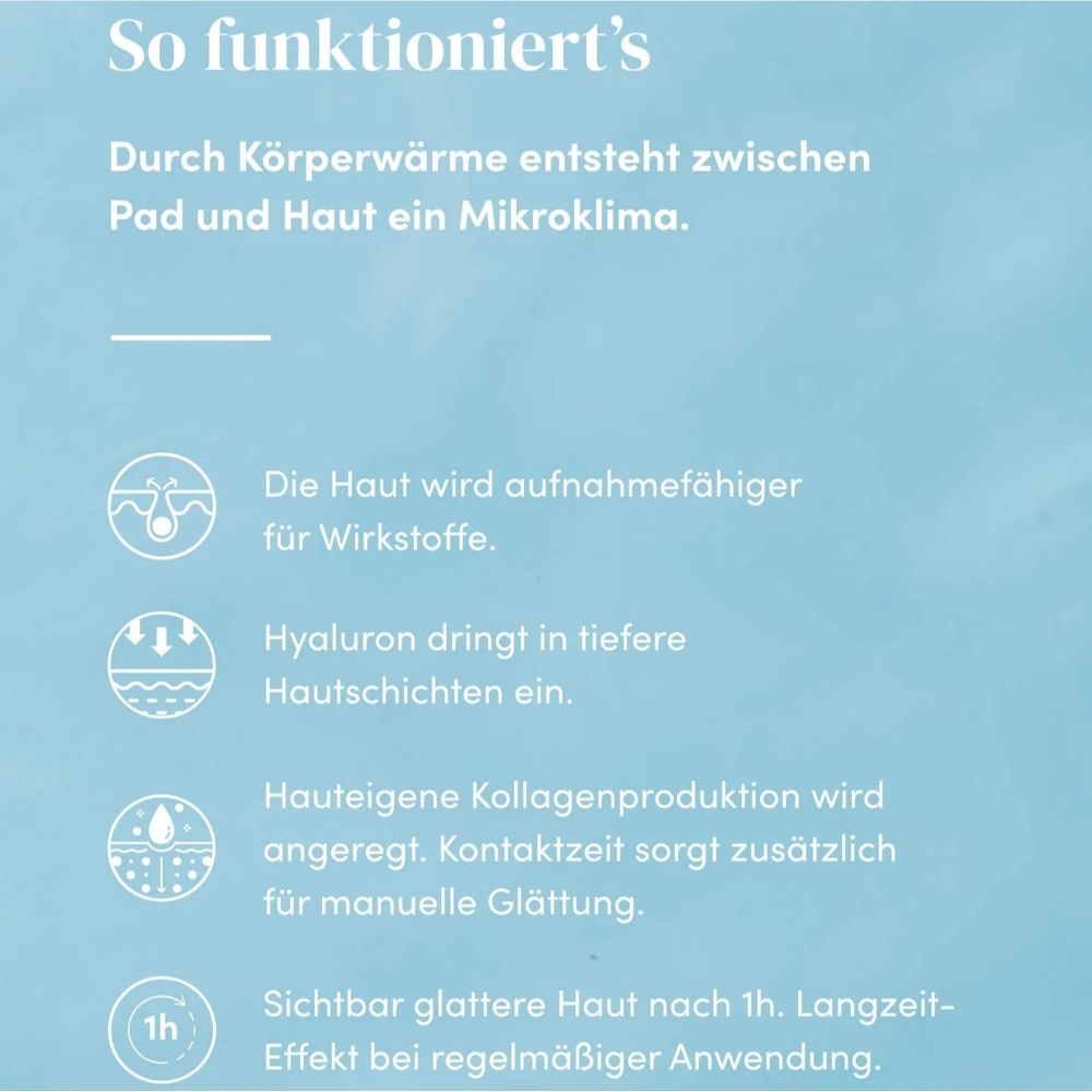 APRICOT | Wiederverwendbares Dekolleté Pad mit Hyaluron