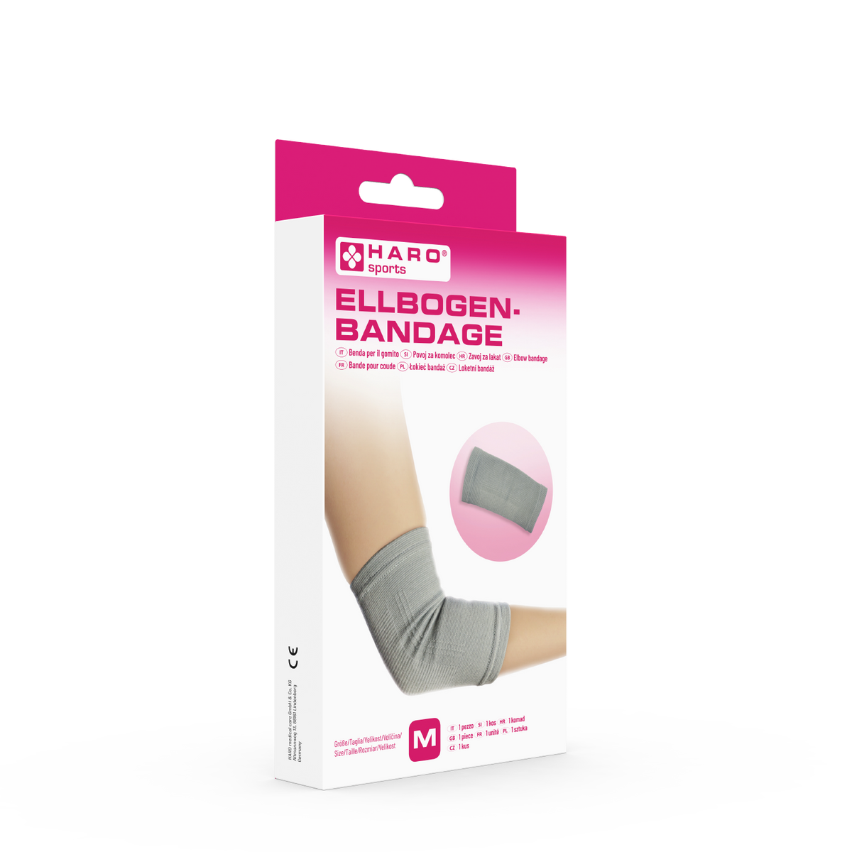 Haro Ellbogenbandage · Medium · 1 Stück – Bild 2