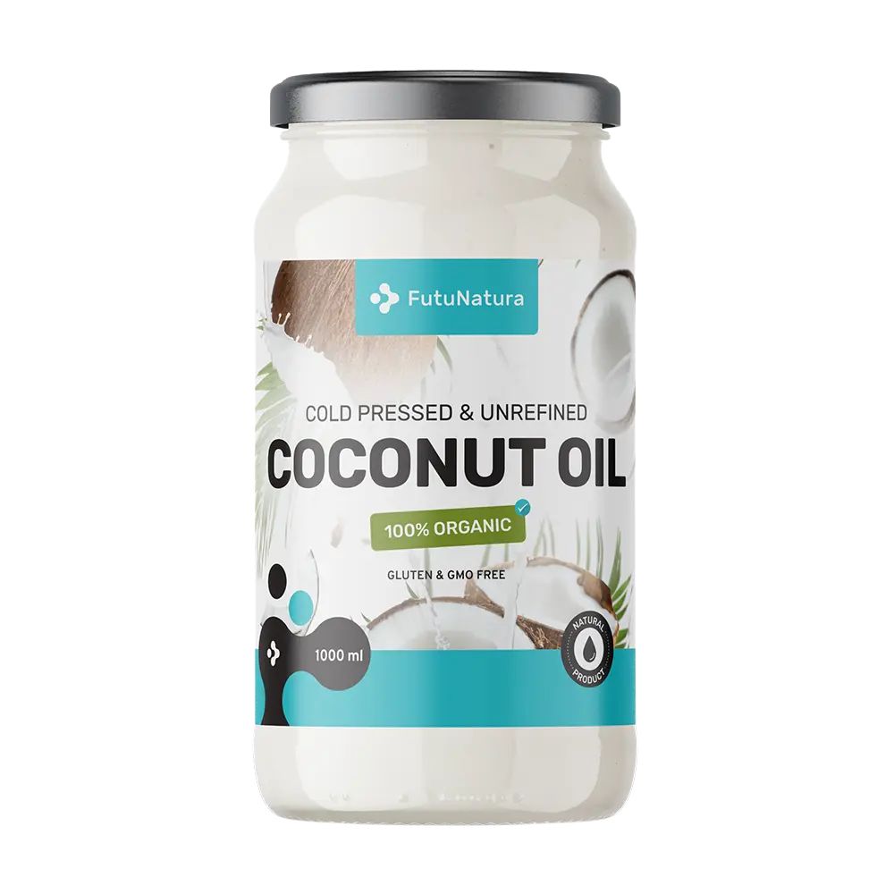 FutuNatura BIO Kokosöl · kaltgepresst & unraffiniert · 1000ml