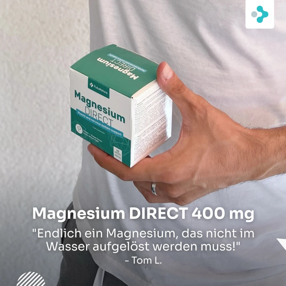 FutuNatura Magnesium DIRECT 400 mg · 30 Beutel – Bild 2