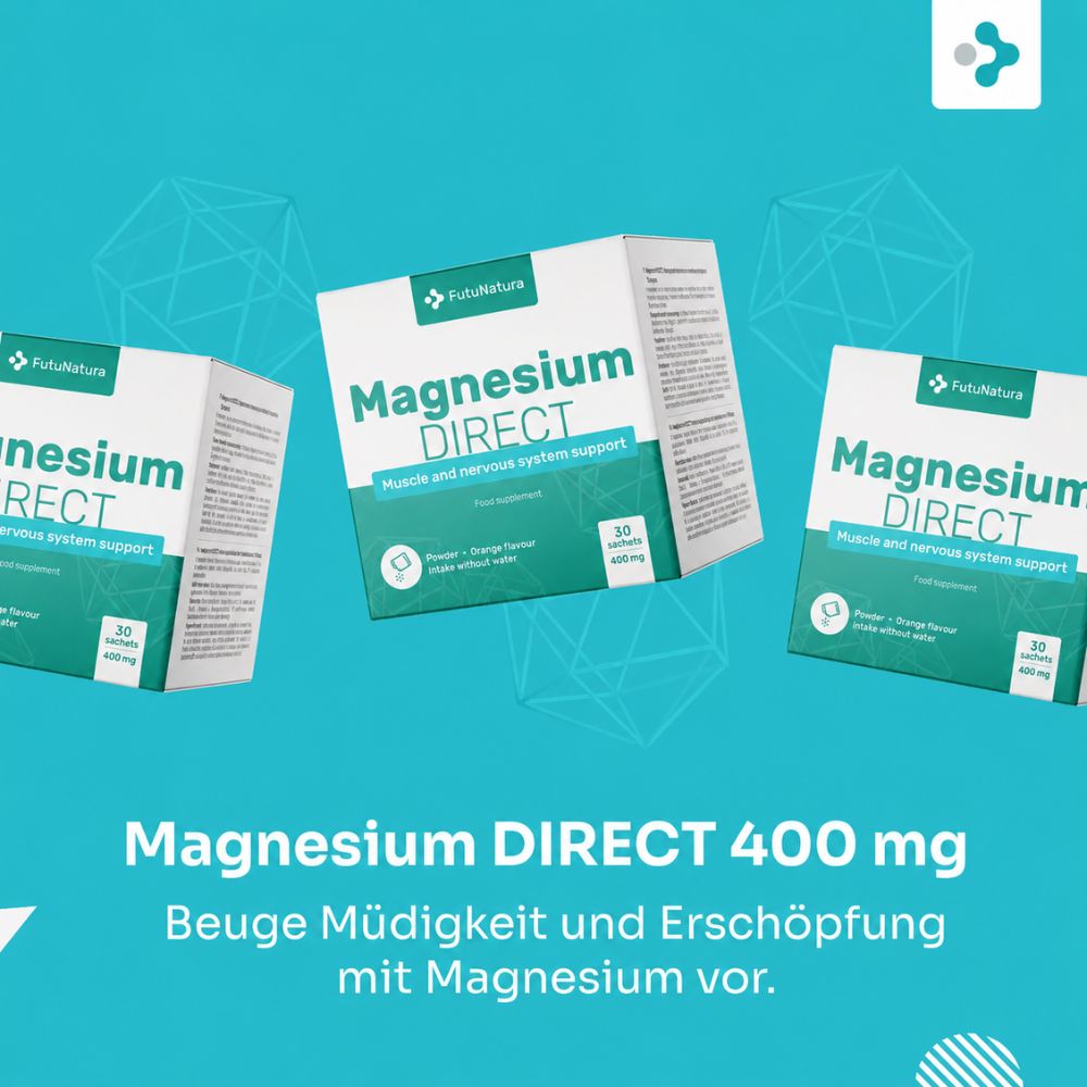 FutuNatura Magnesium DIRECT 400 mg · 30 Beutel – Bild 5