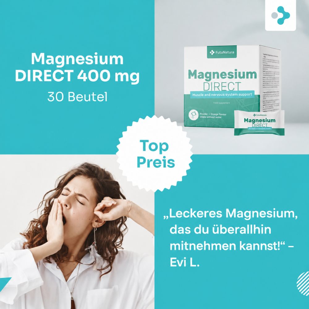 FutuNatura Magnesium DIRECT 400 mg · 30 Beutel – Bild 6