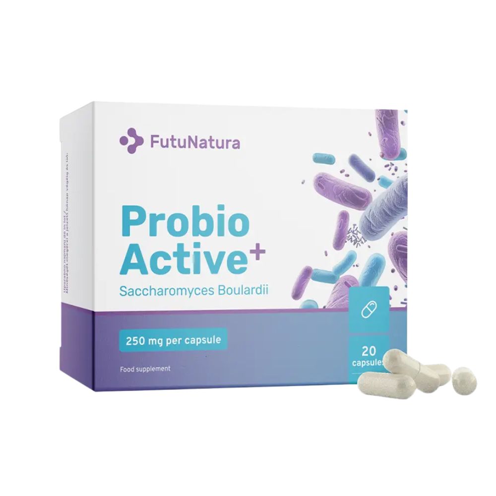 FutuNatura | Probio Active PLUS – Saccharomyces boulardii 250 mg - 20 Kapseln