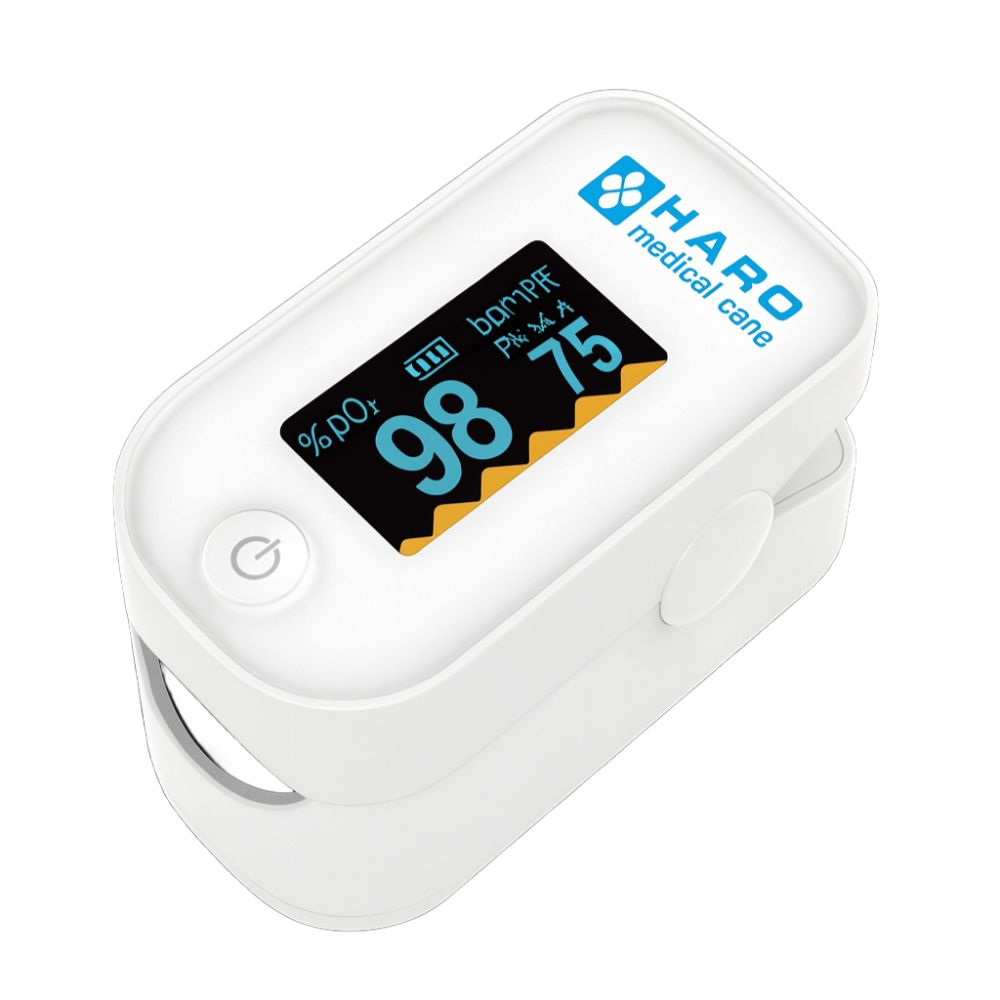 Haro Finger-Pulsoximeter zur Messung der SpO₂ & Herzfrequenz – Bild 2