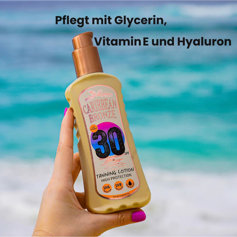 Caribbean Bronze Bräunungslotion LSF 30 · 200 ml – Bild 2