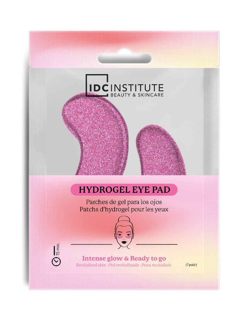 IDC Institute Glitter Augenpads · Rosa