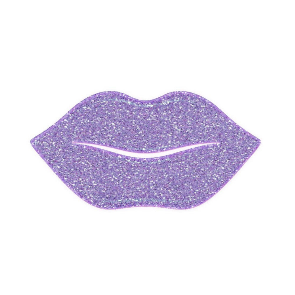 IDC Institute Glitter Lippenpads · Violett – Bild 2