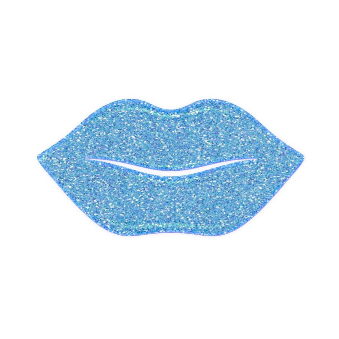 IDC Institute Glitter Lippenpads · Blau – Bild 2