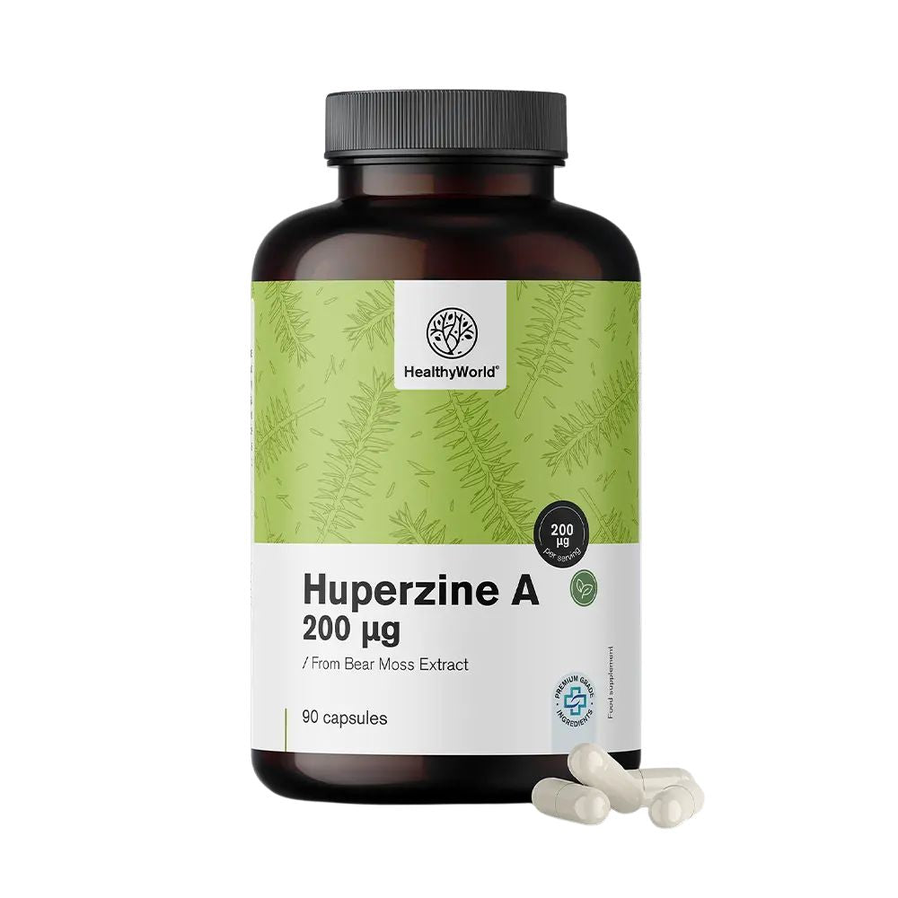 HealthyWorld Huperzin A 200 µg · 90 Kapseln