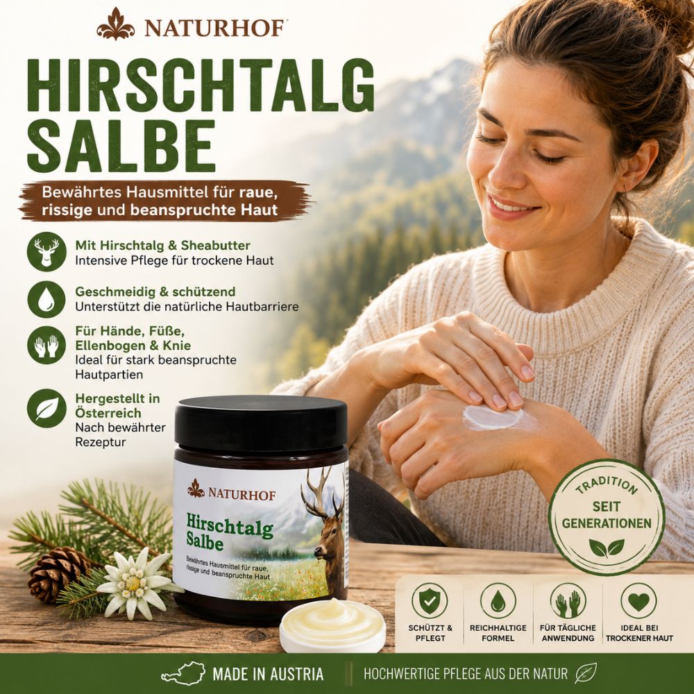 Naturhof Hirschtalg Salbe · 100ml – Bild 2