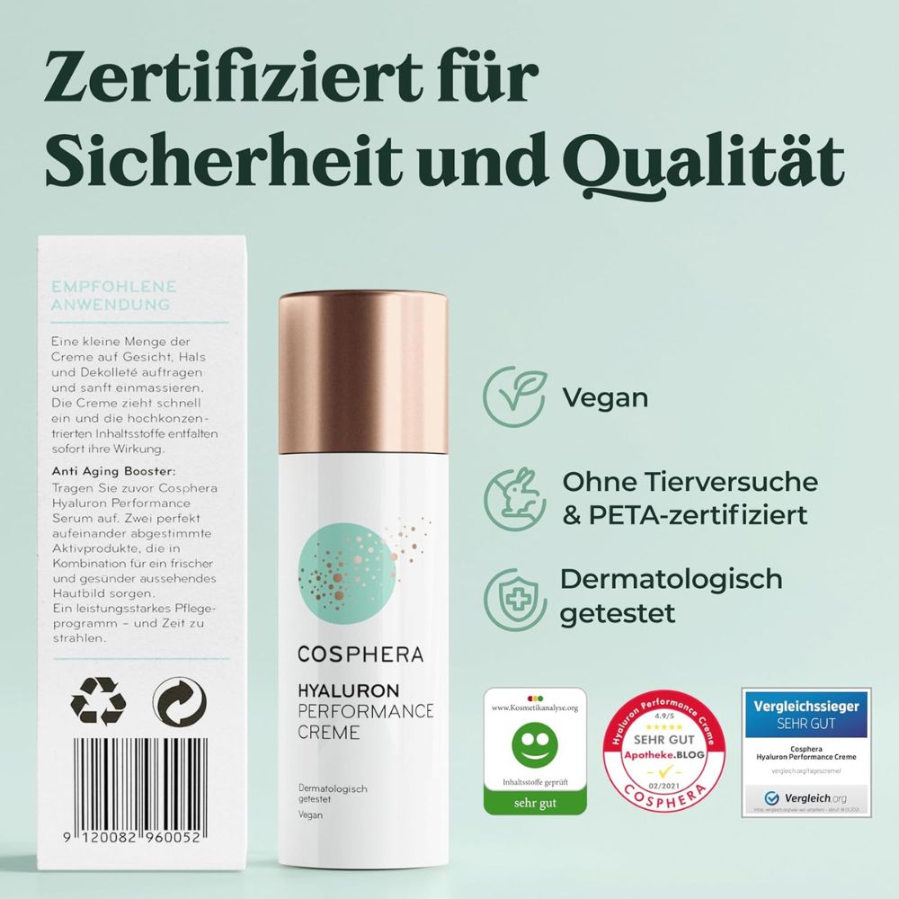 Cosphera Hyaluron Performance Creme · 50ml – Bild 5