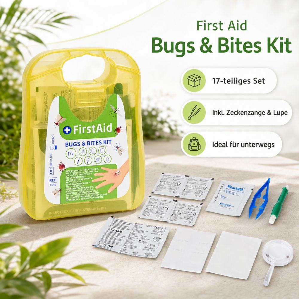 Schutzoutlet MediCare+ First Aid Insektenstich-Set 17-teilig – Bild 2