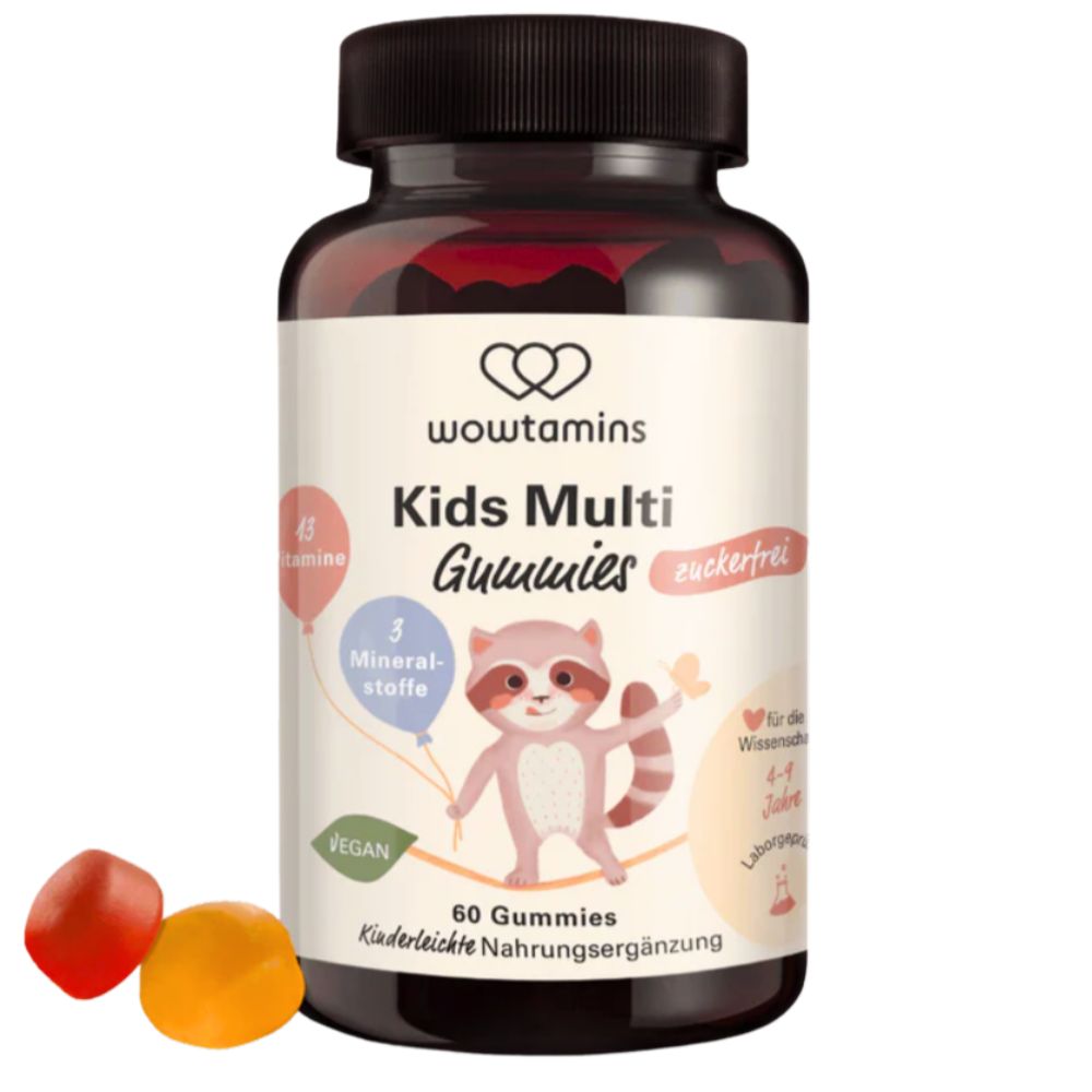 WOWTAMINS Kids Multi Gummies · ZUCKERFREI · 60 Gummies