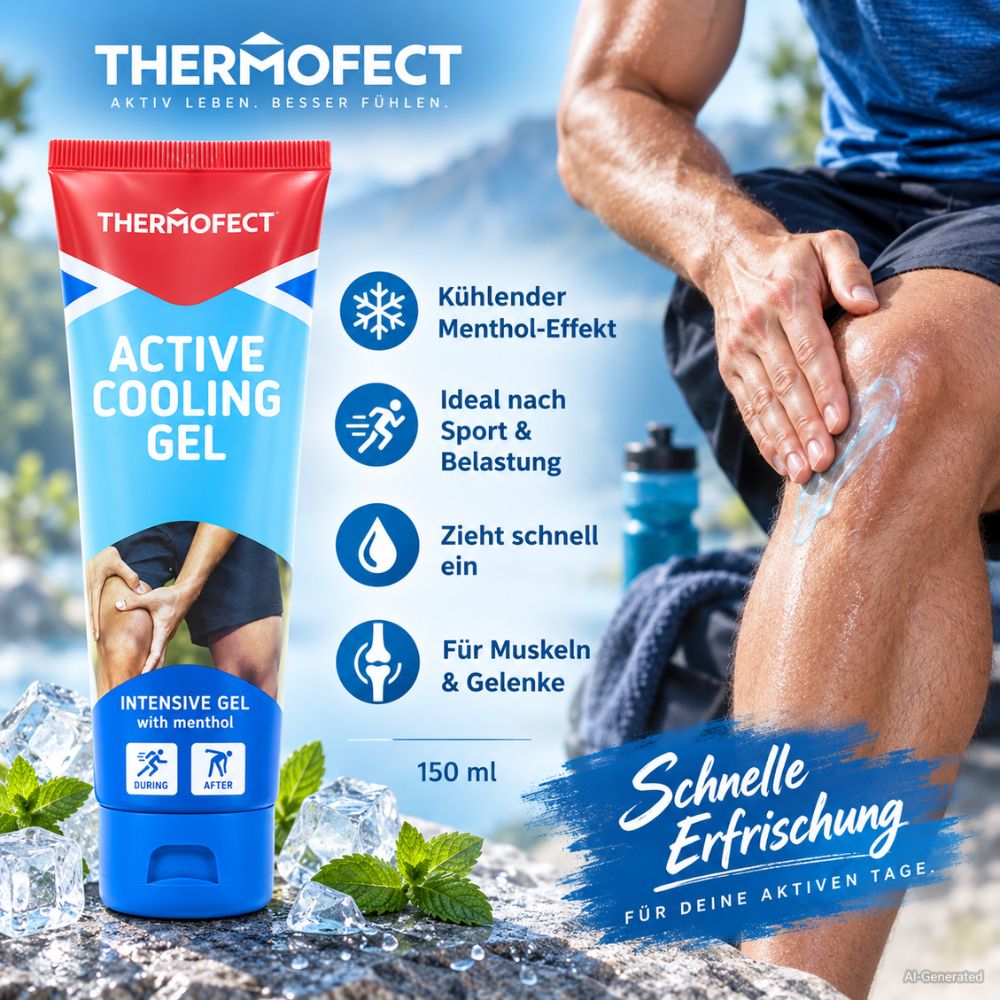 Thermofect | Kühlendes Muskelgel - 150 ml