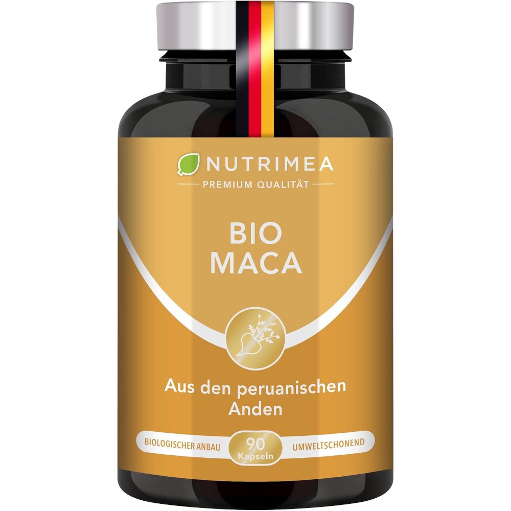 Nutrimea Bio Maca ein echter Energie-Booster · 90 Kapseln
