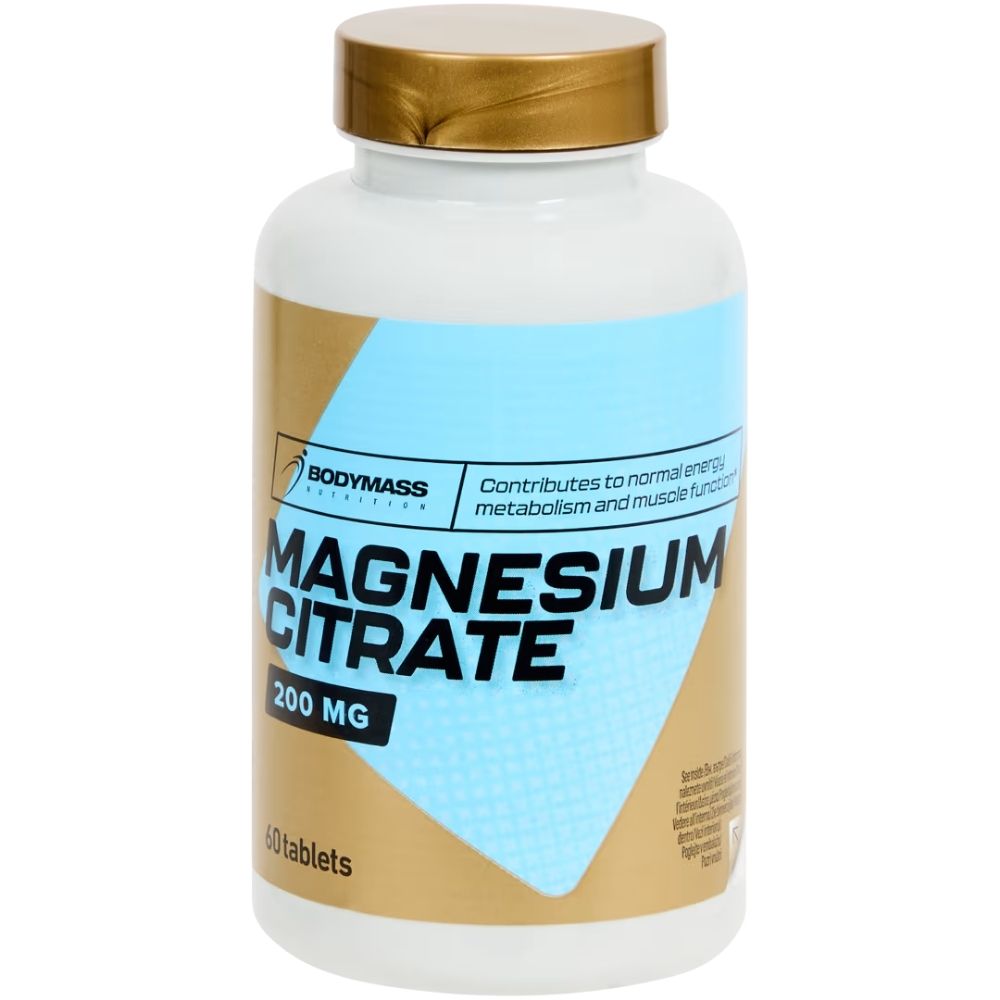 Bodymass Magnesiumcitrat 200 mg · 60 Tabletten