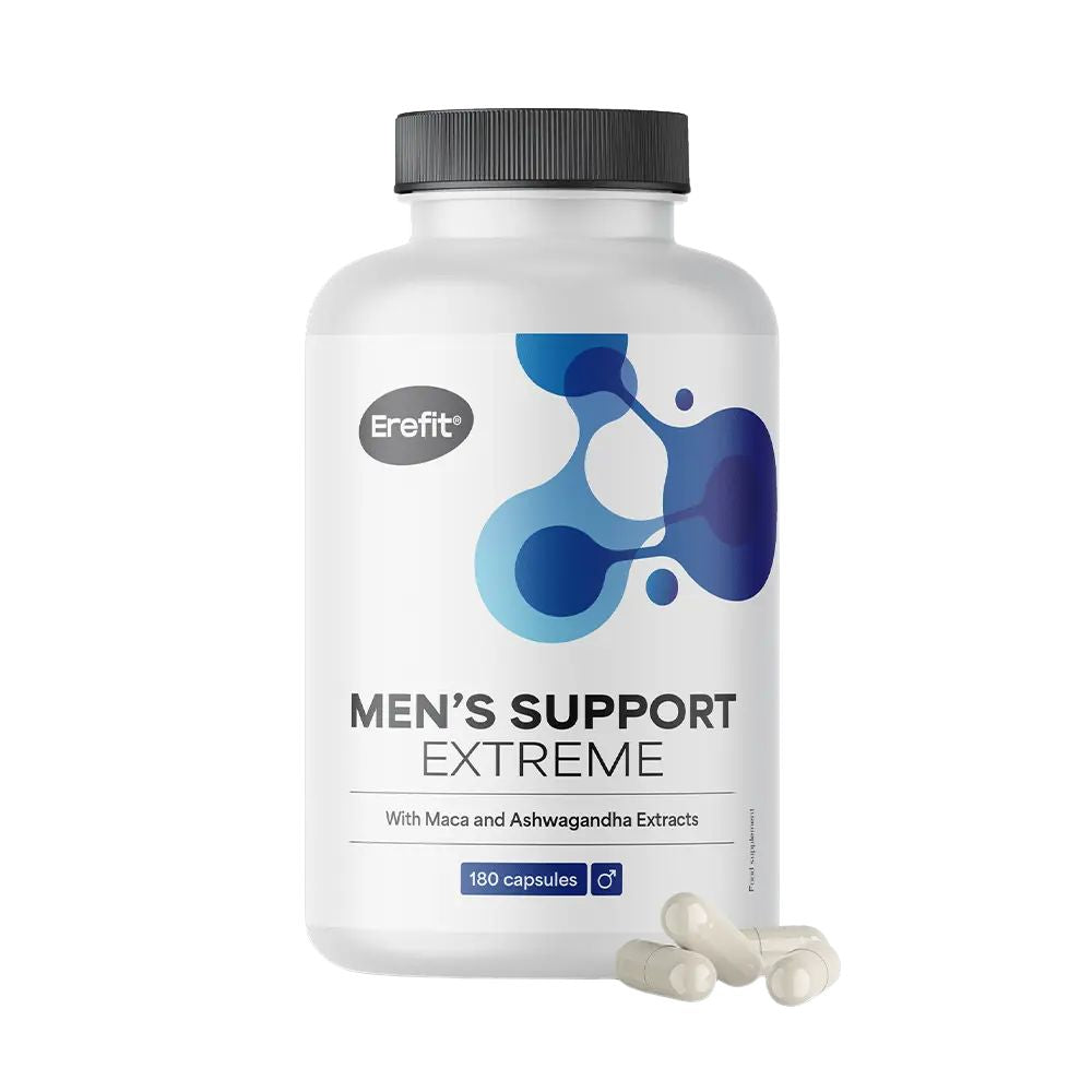 Erefit Men's Support Extreme · Alternative zu Viagra und Kamagra · 180 Kapseln