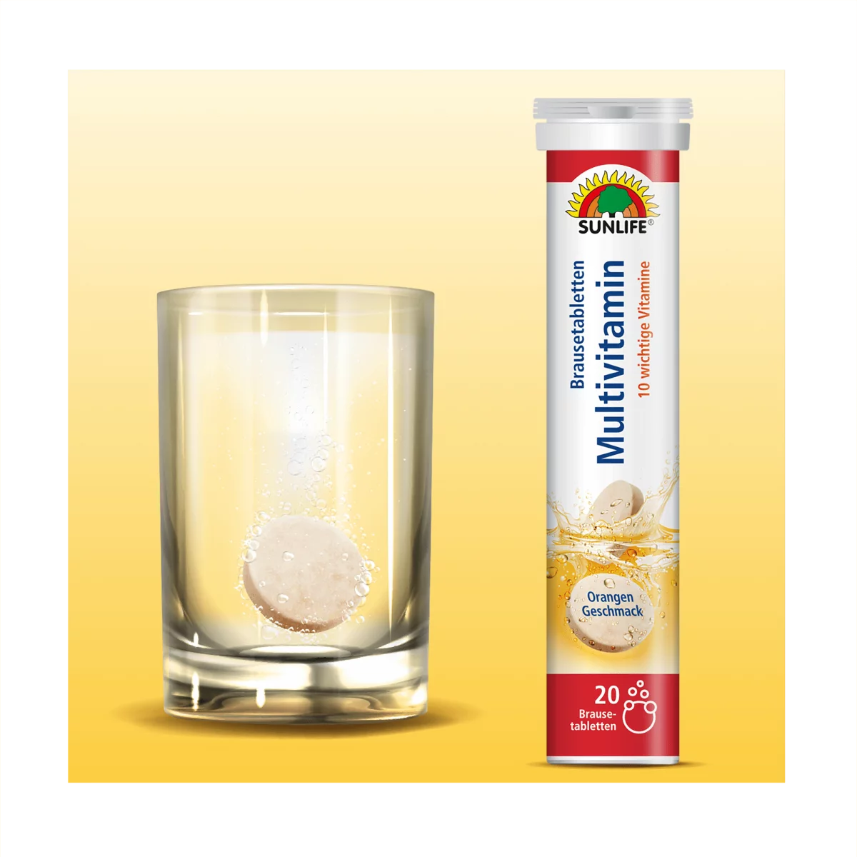 Sunlife Multivitamin Brausetabletten 20 Stk. – Bild 2