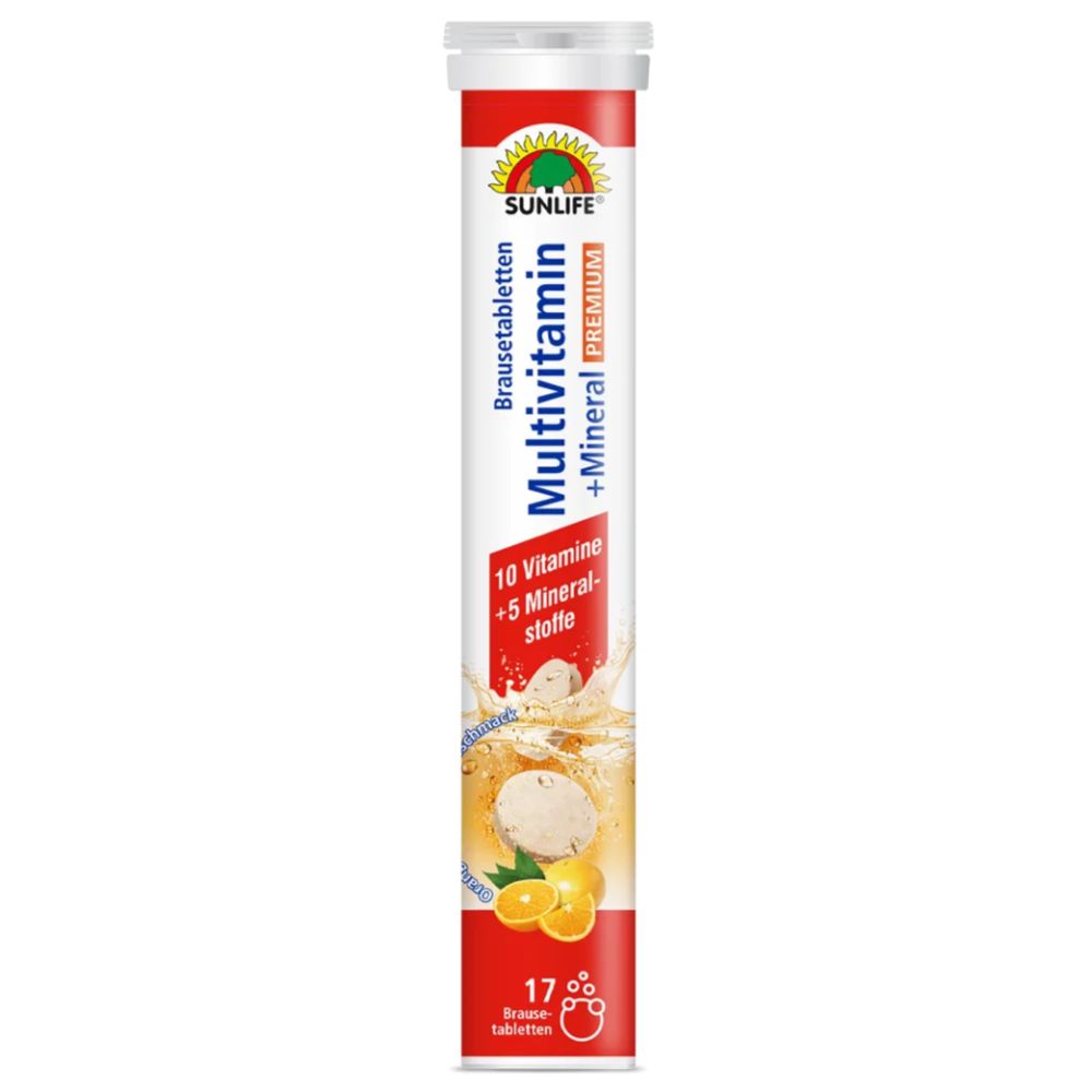Sunlife Premium Multivitamin + Mineral Brausetabletten