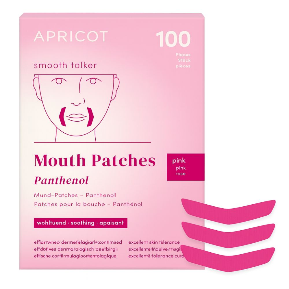 APRICOT Mund Patches mit Panthenol · 100 Stück