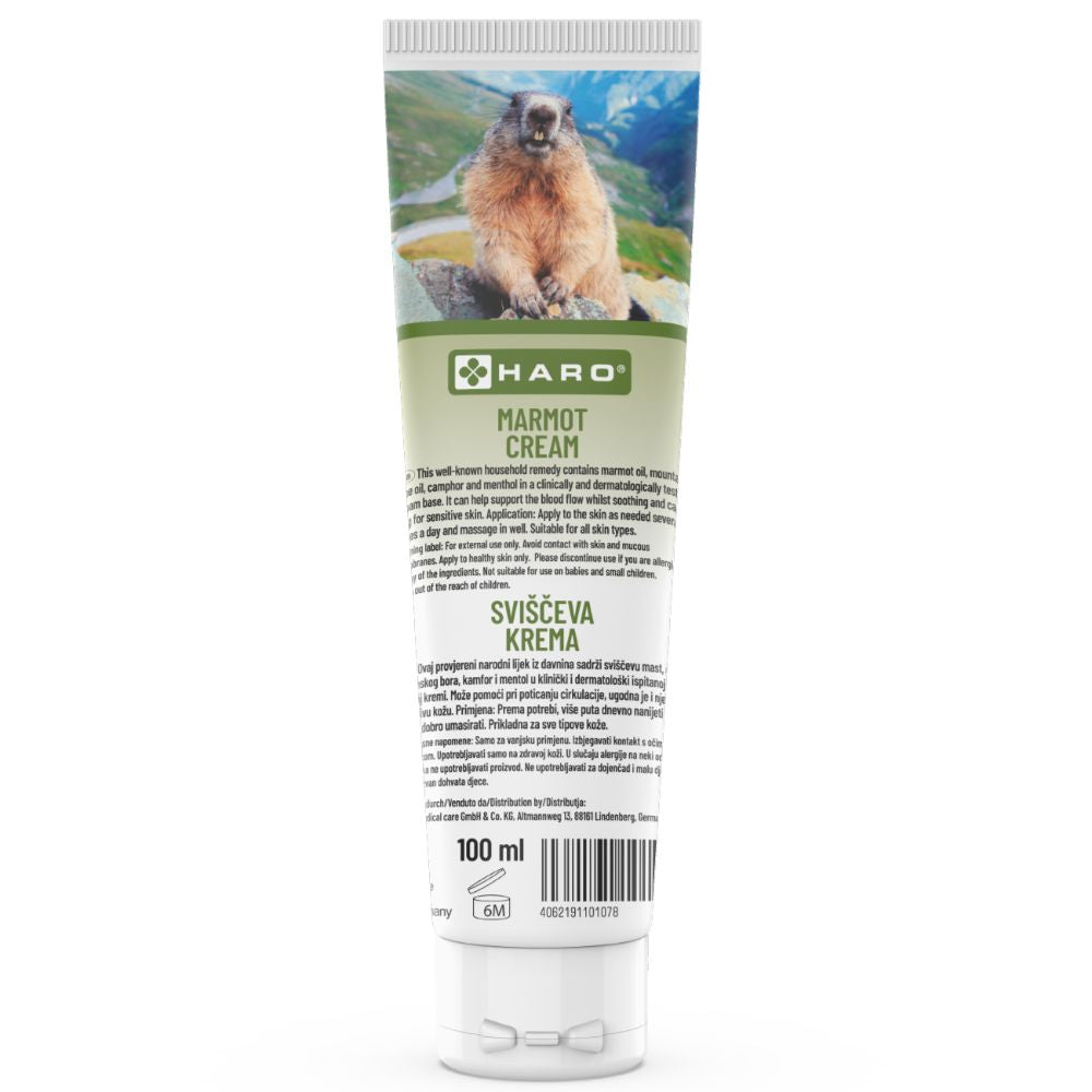 Haro Murmeltier Creme · wohltuend bei rheumatischen Beschwerden · 100ml – Bild 2