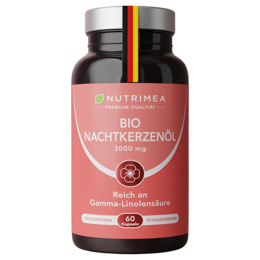 Nutrimea BIO Nachtkerzenöl · 60 Kapseln