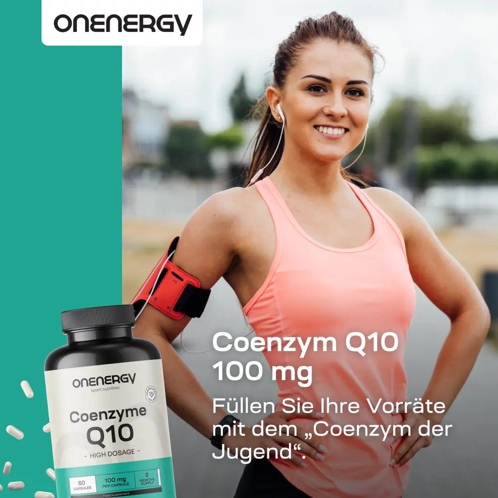 OnEnergy Coenzym Q10 100 mg · 60 Kapseln – Bild 2