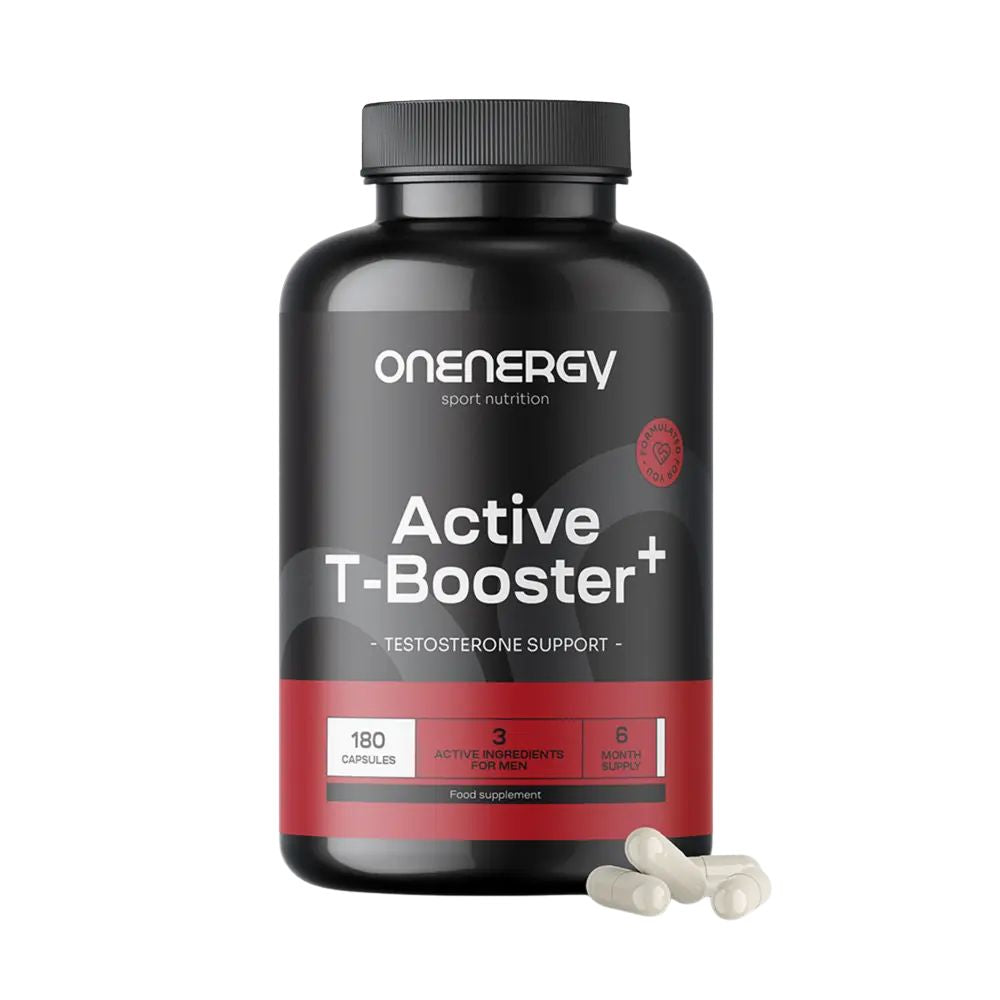 OnEnergy Active T-Booster Plus · Komplex für Männer · 180 Kapseln
