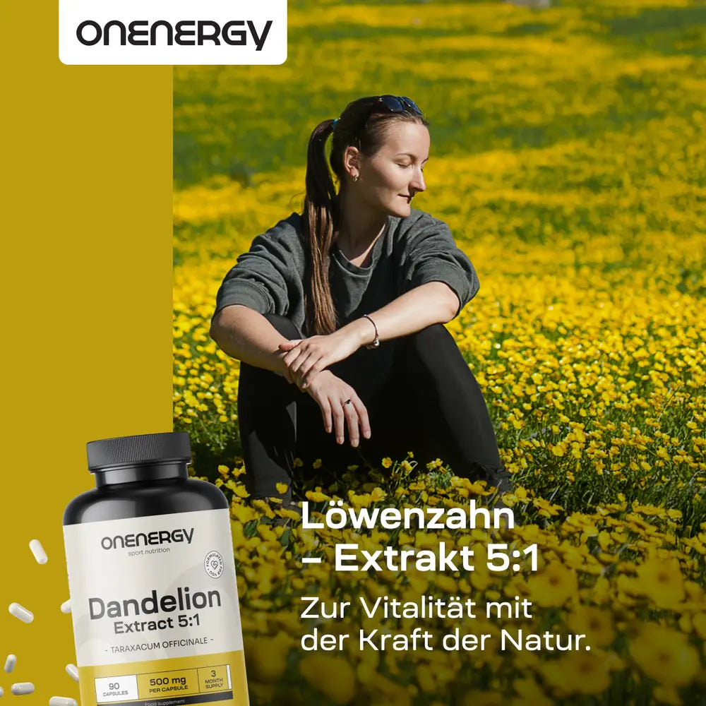 OnEnergy Löwenzahn · Extrakt 5:1 · 90 Kapseln – Bild 2