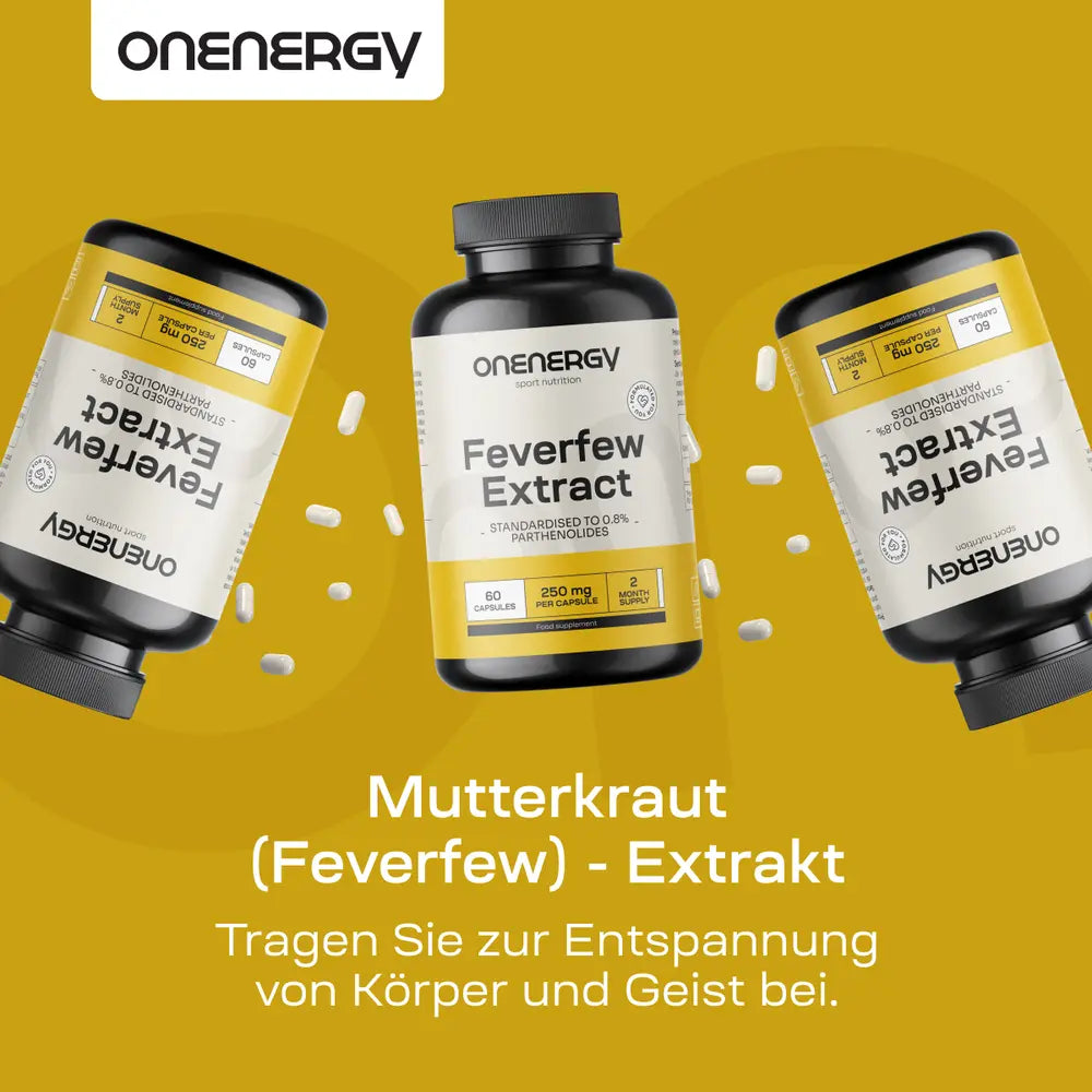 OnEnergy Mutterkraut (Feverfew) · Extrakt · 60 Kapseln – Bild 5