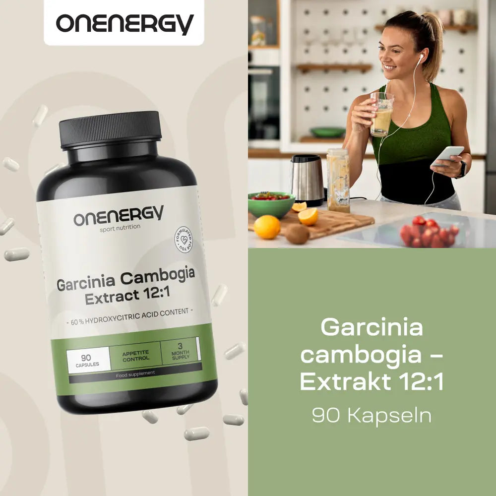 OnEnergy Garcinia Cambogia · Extrakt 12:1 · 90 Kapseln – Bild 4