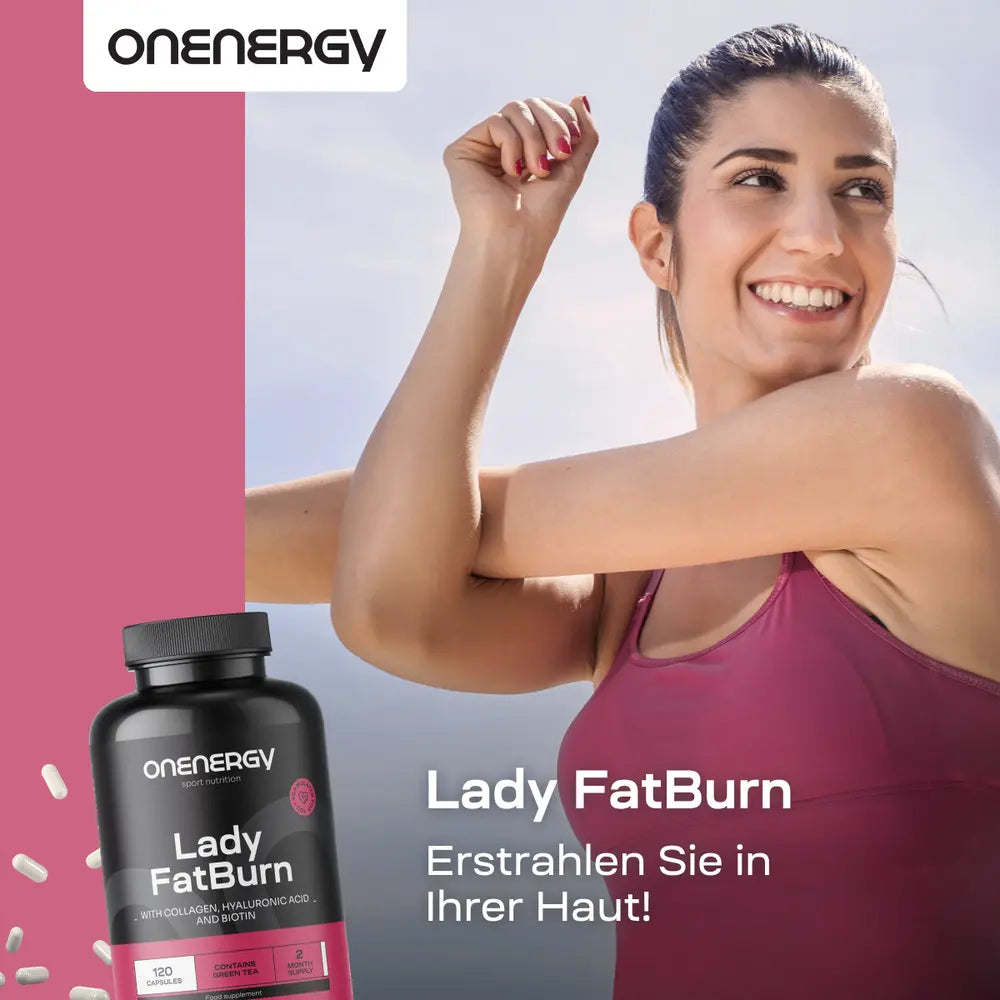 OnEnergy Lady FatBurn zur Unterstützung der weiblichen Schönheit · 120 Kapseln – Bild 2